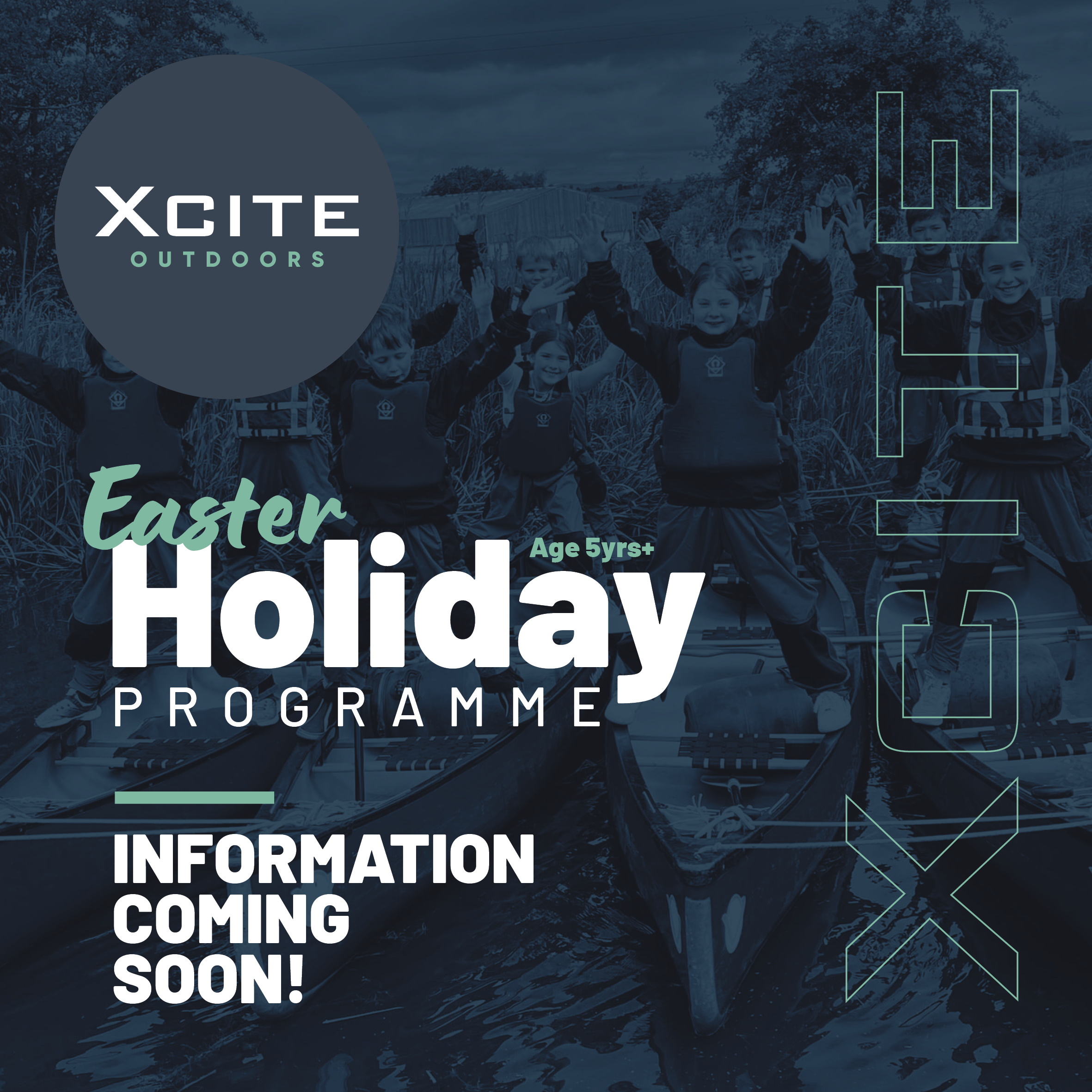 Xcite Outdoors Holiday programme Xcite