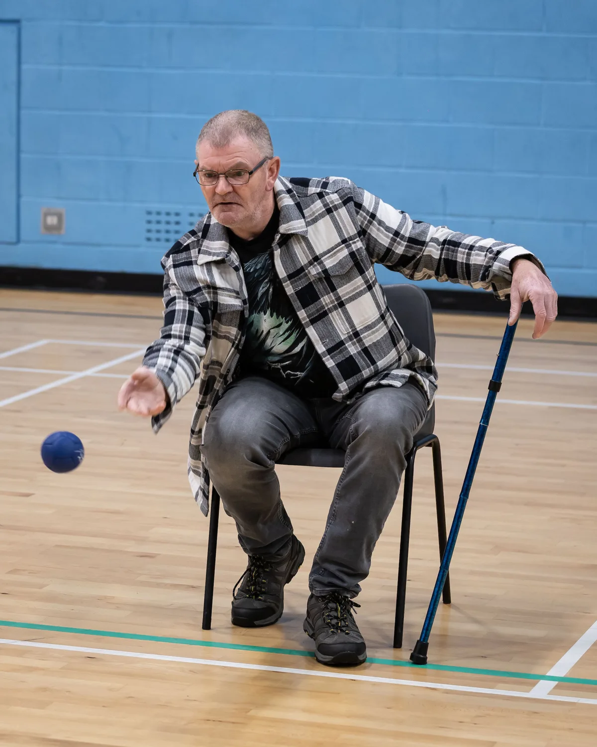 weekly boccia Session