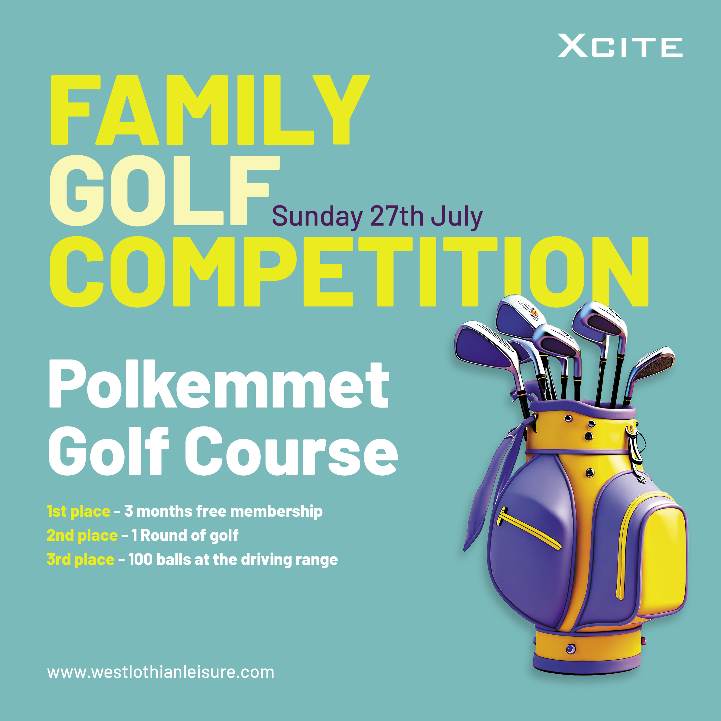 Family Golf Competition
